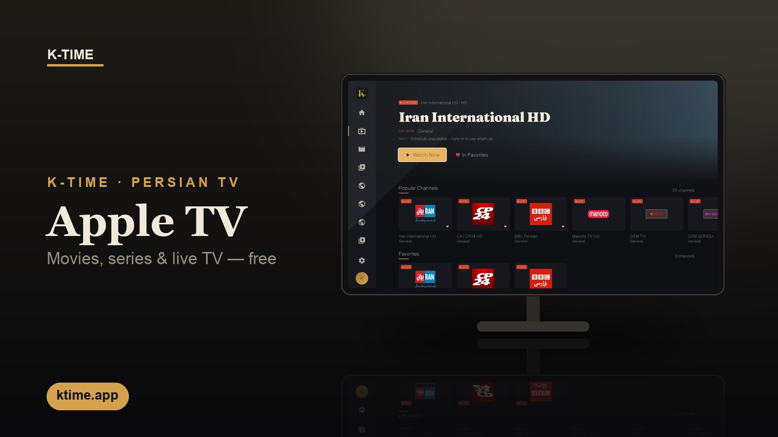 Watch K-Time on Apple TV — Persian TV, movies and series