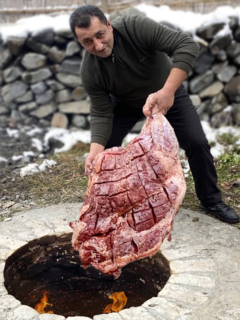 A huge Doner Kebab made of Homemade and Fresh Meat After this video you will get hungry (2021)